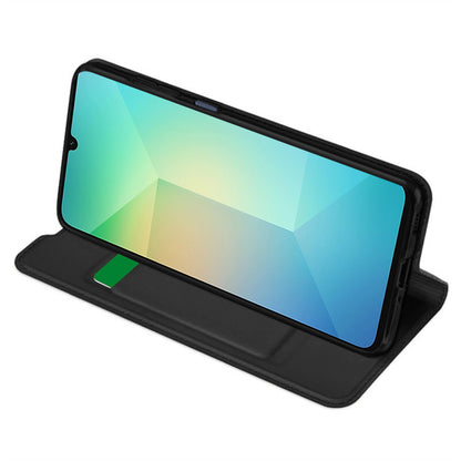 Futrola za Samsung Galaxy A06 A065, Techsuit, Magskin Book, Crna
