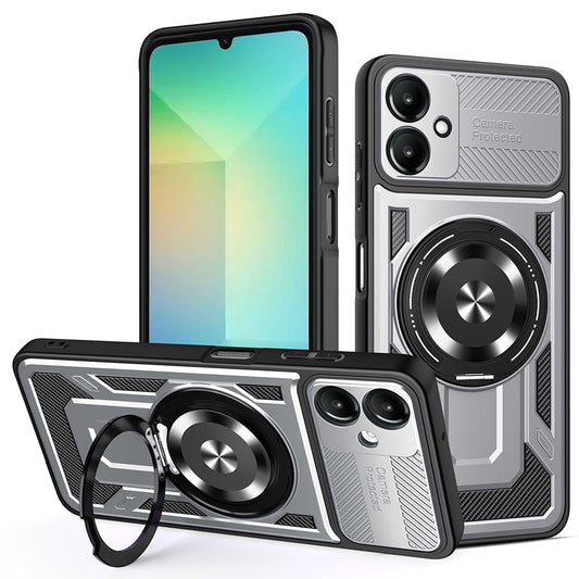 Futrola za Samsung Galaxy A06 A065, Techsuit, RuggedCam, Siva