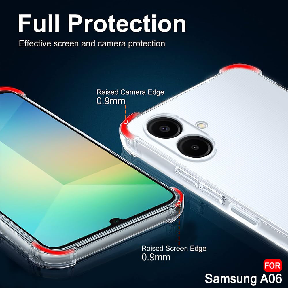 Futrola za Samsung Galaxy A06 A065, Techsuit, Shockproof Clear, Providna