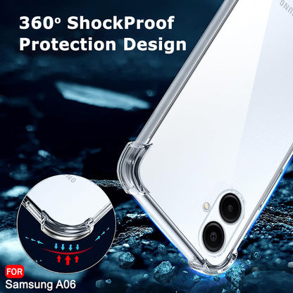 Futrola za Samsung Galaxy A06 A065, Techsuit, Shockproof Clear, Providna