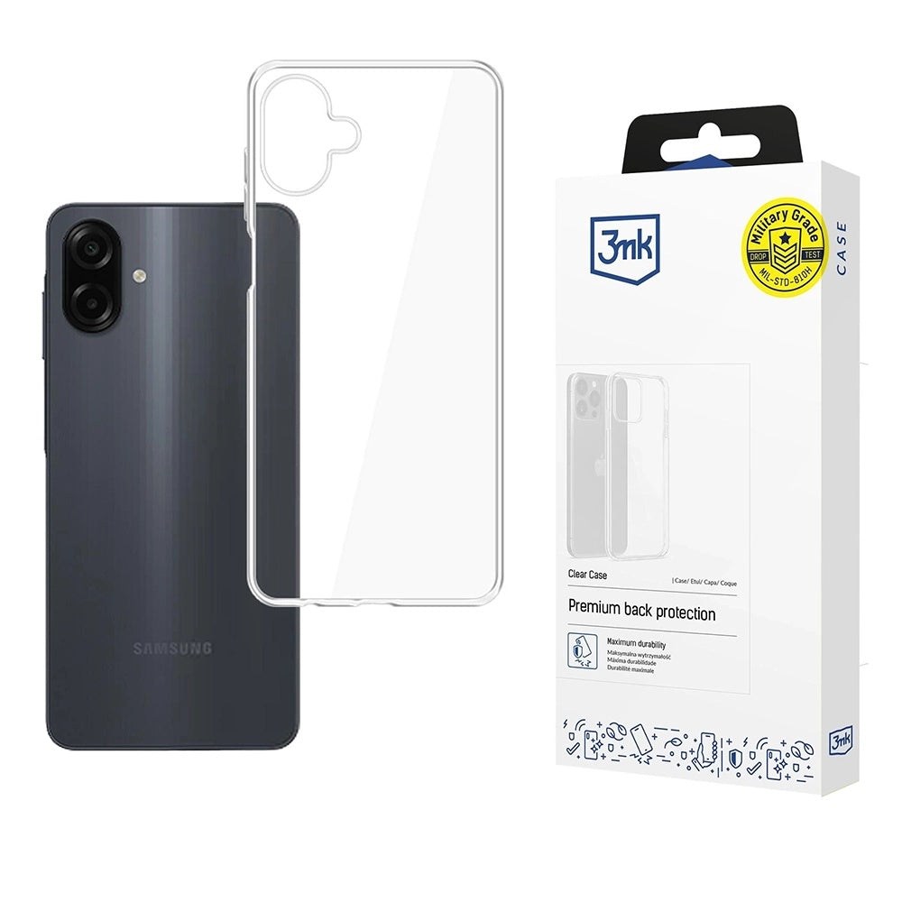 Futrola za Samsung Galaxy A07 4G A075, 3MK, Clear, Providna