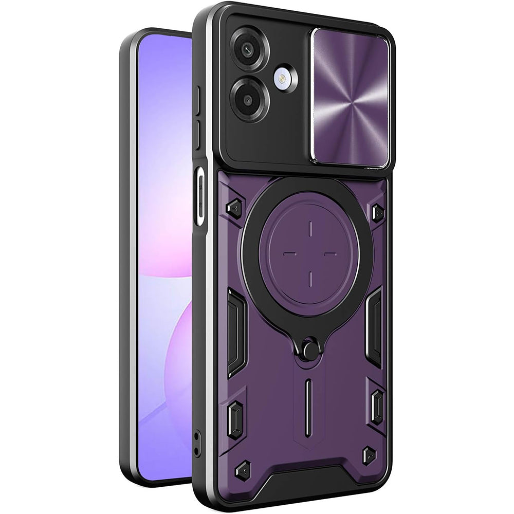 Futrola za Samsung Galaxy A07 4G A075, Techsuit, CamGuard Pro, Ljubičasta