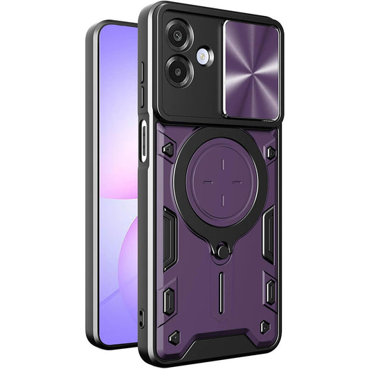 Futrola za Samsung Galaxy A07 4G A075, Techsuit, CamGuard Pro, Ljubičasta