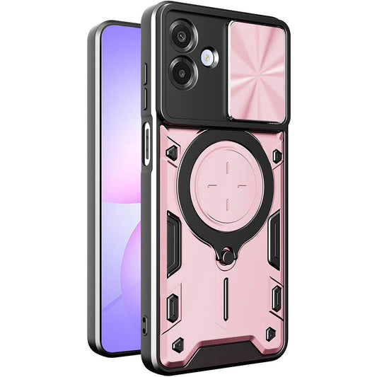 Futrola za Samsung Galaxy A07 4G A075, Techsuit, CamGuard Pro, Roze