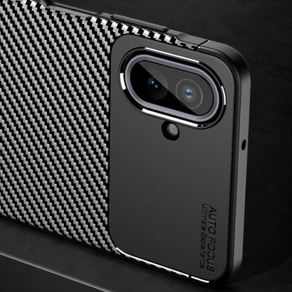 Futrola za Samsung Galaxy A07 4G A075, Techsuit, CarbonFiber, Crna
