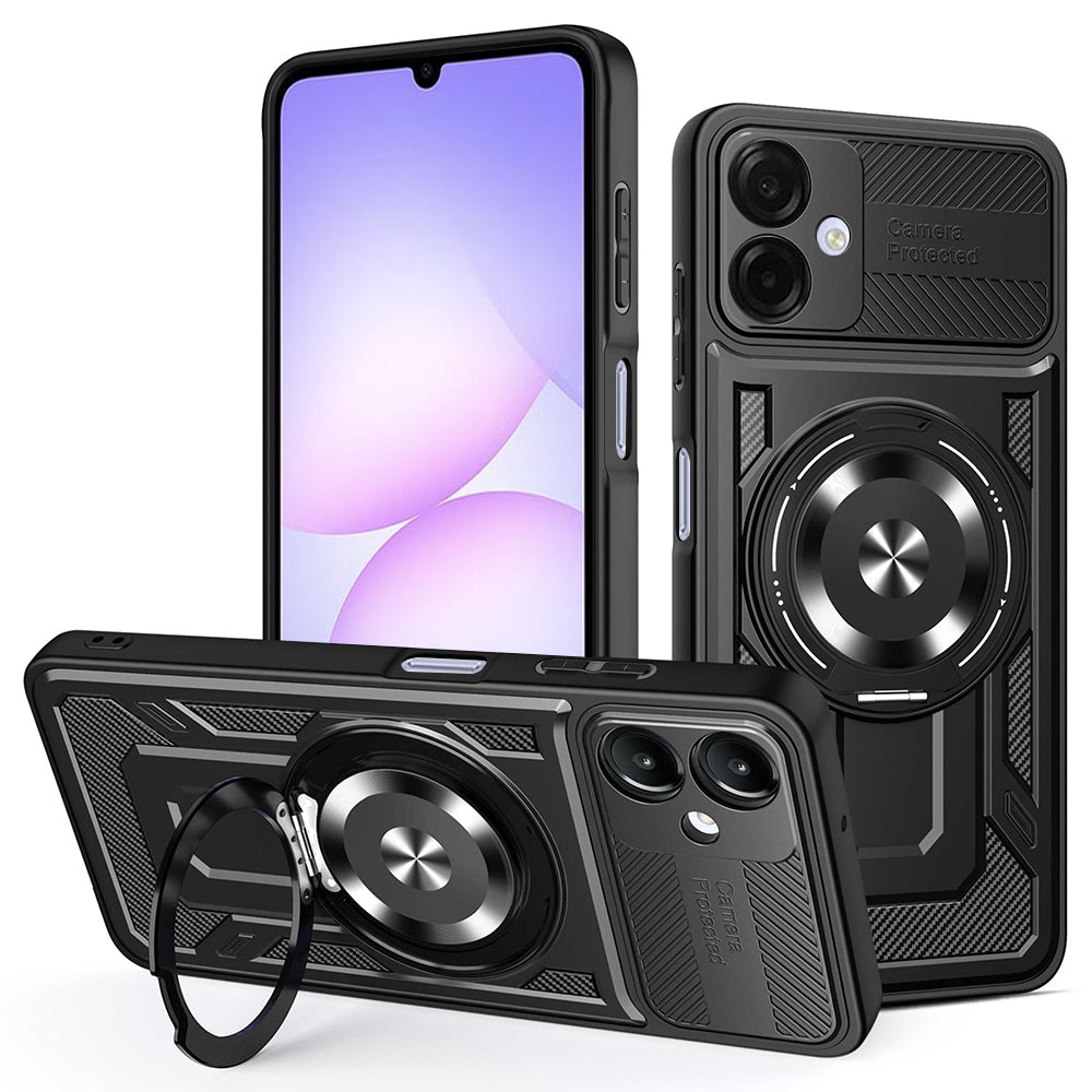 Futrola za Samsung Galaxy A07 4G A075, Techsuit, RuggedCam, Crna