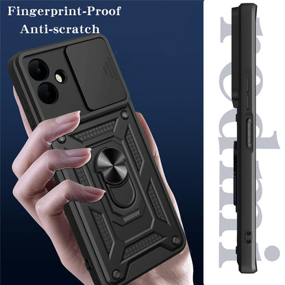 Futrola za Samsung Galaxy A08 4G A085 / A07 5G A076, Techsuit, CamShield, Crna
