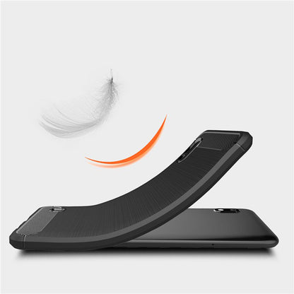 Futrola za Samsung Galaxy A10 A105 / M10 M105, Techsuit, Karbon, Crna