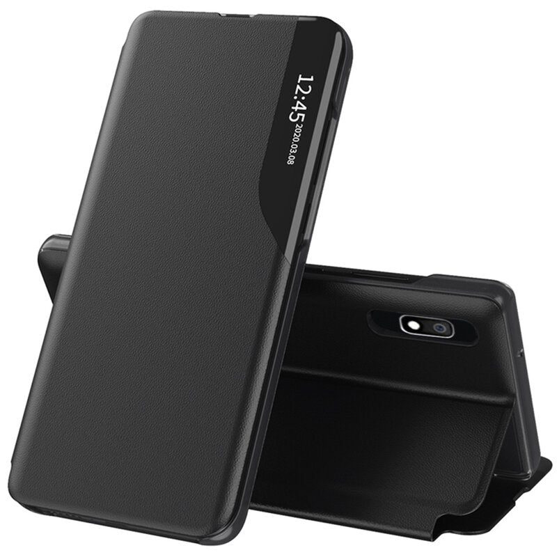 Futrola za Samsung Galaxy A10 A105 / M10 M105, Techsuit, eFold, Crna