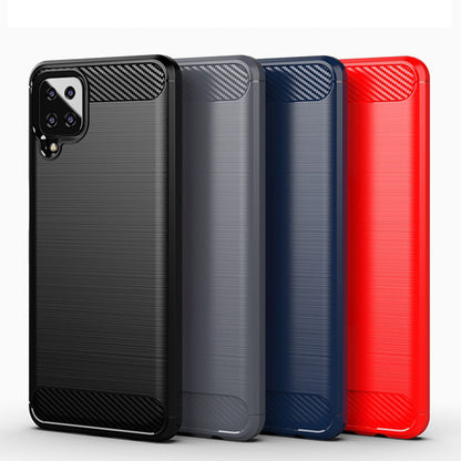 Futrola za Samsung Galaxy A12 Nacho A127 / A12 A125, Techsuit, Karbon, Crna
