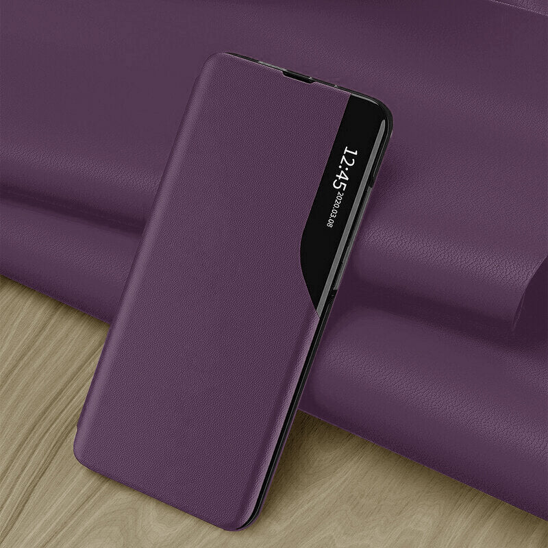 Futrola za Samsung Galaxy A12 Nacho A127 / A12 A125, Techsuit, eFold, Ljubičasta