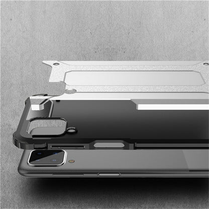 Futrola za Samsung Galaxy A12 Nacho A127 / A12 A125, Techsuit, Hybrid Armor, Crna