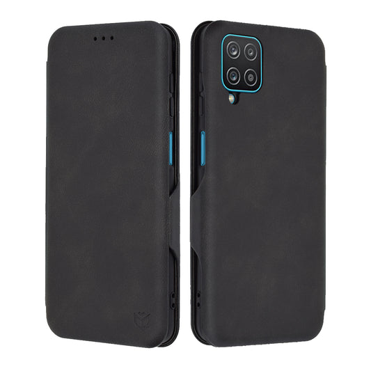 Futrola za Samsung Galaxy A12 Nacho A127 / A12 A125, Techsuit, Safe Wallet Plus, Crna