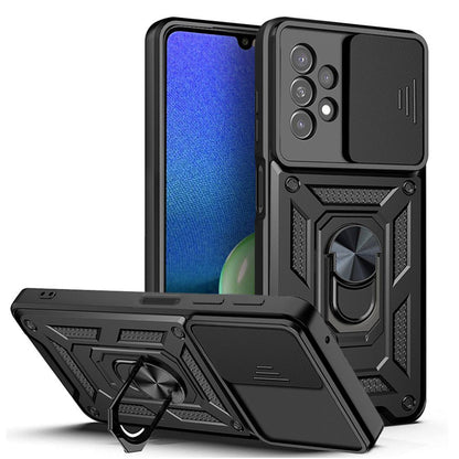 Futrola za Samsung Galaxy A13 A135, Techsuit, CamShield, Crna