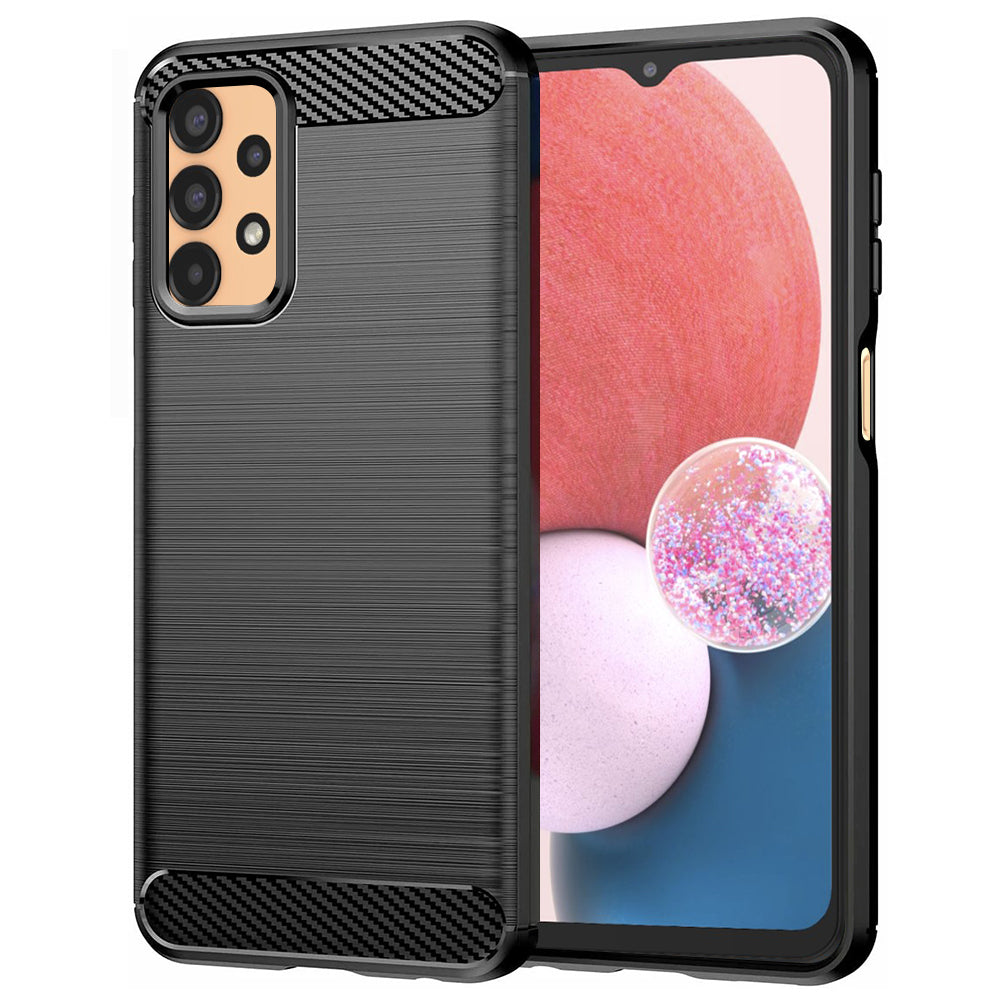 Futrola za Samsung Galaxy A13 A135, Techsuit, Karbon, Crna