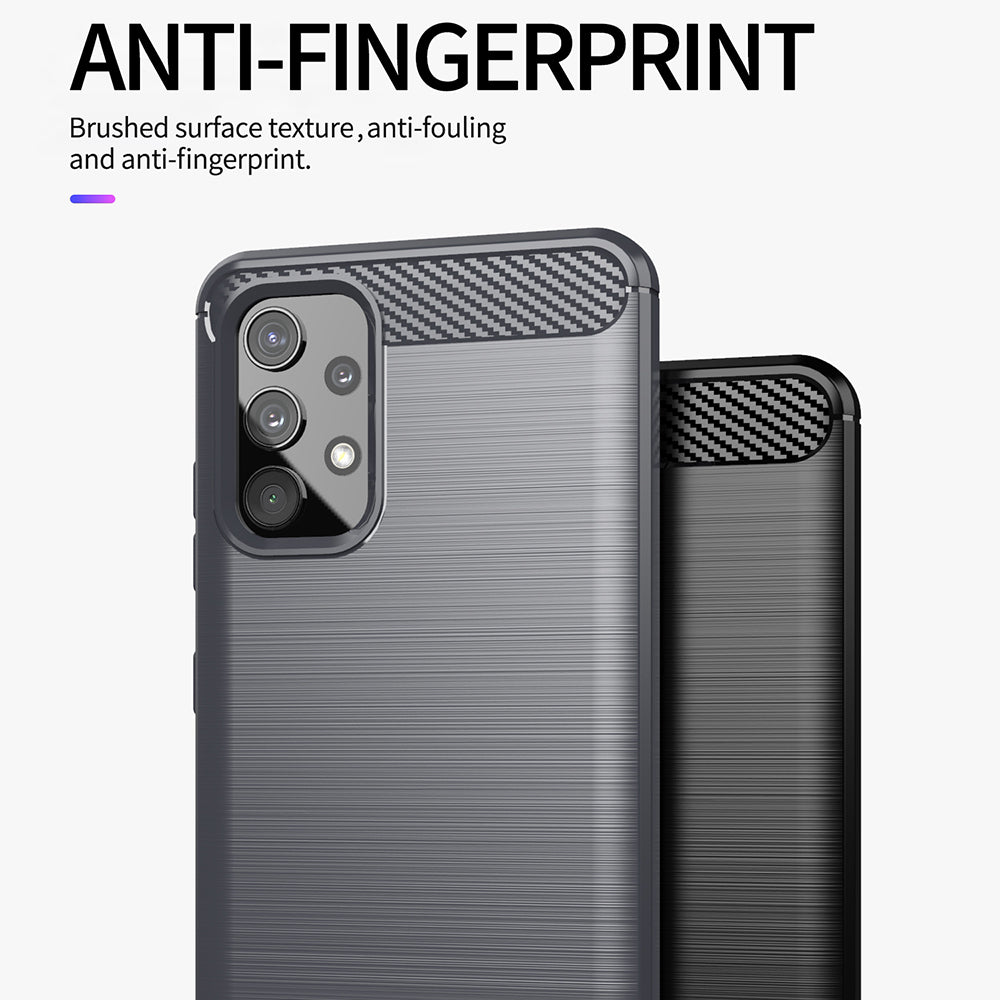 Futrola za Samsung Galaxy A13 A135, Techsuit, Karbon, Crna