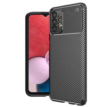 Futrola za Samsung Galaxy A13 A135, Techsuit, CarbonFiber, Crna