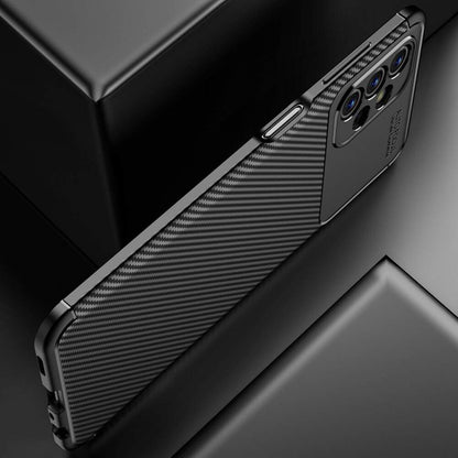 Futrola za Samsung Galaxy A13 A135, Techsuit, CarbonFiber, Crna