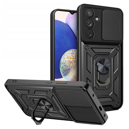 Futrola za Samsung Galaxy A14 A145 / A14 5G A146, Techsuit, CamShield, Crna
