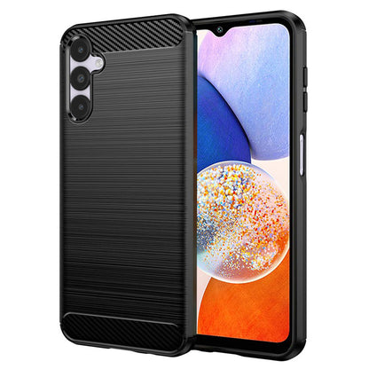 Futrola za Samsung Galaxy A14 A145 / A14 5G A146, Techsuit, Karbon, Crna