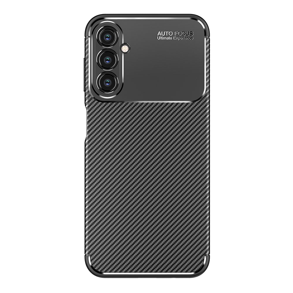 Futrola za Samsung Galaxy A14 A145 / A14 5G A146, Techsuit, CarbonFiber, Crna