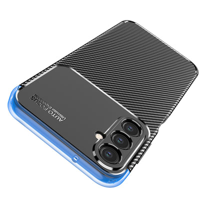 Futrola za Samsung Galaxy A14 A145 / A14 5G A146, Techsuit, CarbonFiber, Crna