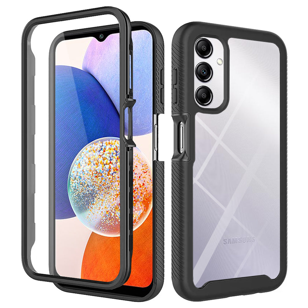 Futrola za Samsung Galaxy A14 A145 / A14 5G A146, Techsuit, Defense360 Pro, Crna