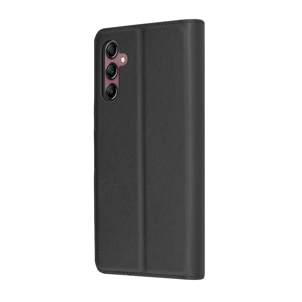 Futrola za Samsung Galaxy A14 A145 / A14 5G A146, Techsuit, Leather Folio, Crna