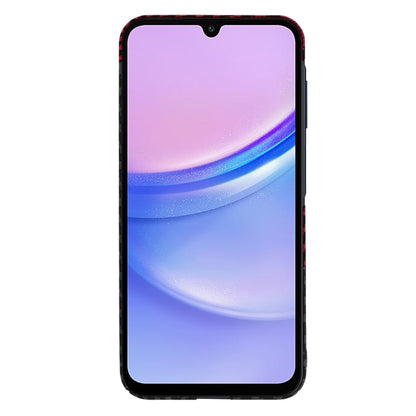 Futrola za Samsung Galaxy A15 5G A156 / A15 A155, Techsuit, Carbonite FiberShell, Crno Crvena