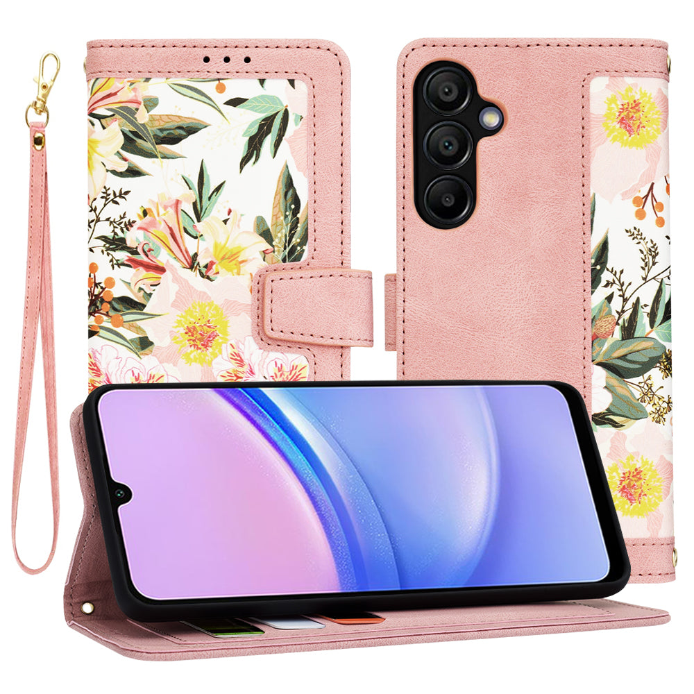 Futrola za Samsung Galaxy A15 5G A156 / A15 A155, Techsuit, FlipCraft, Roze