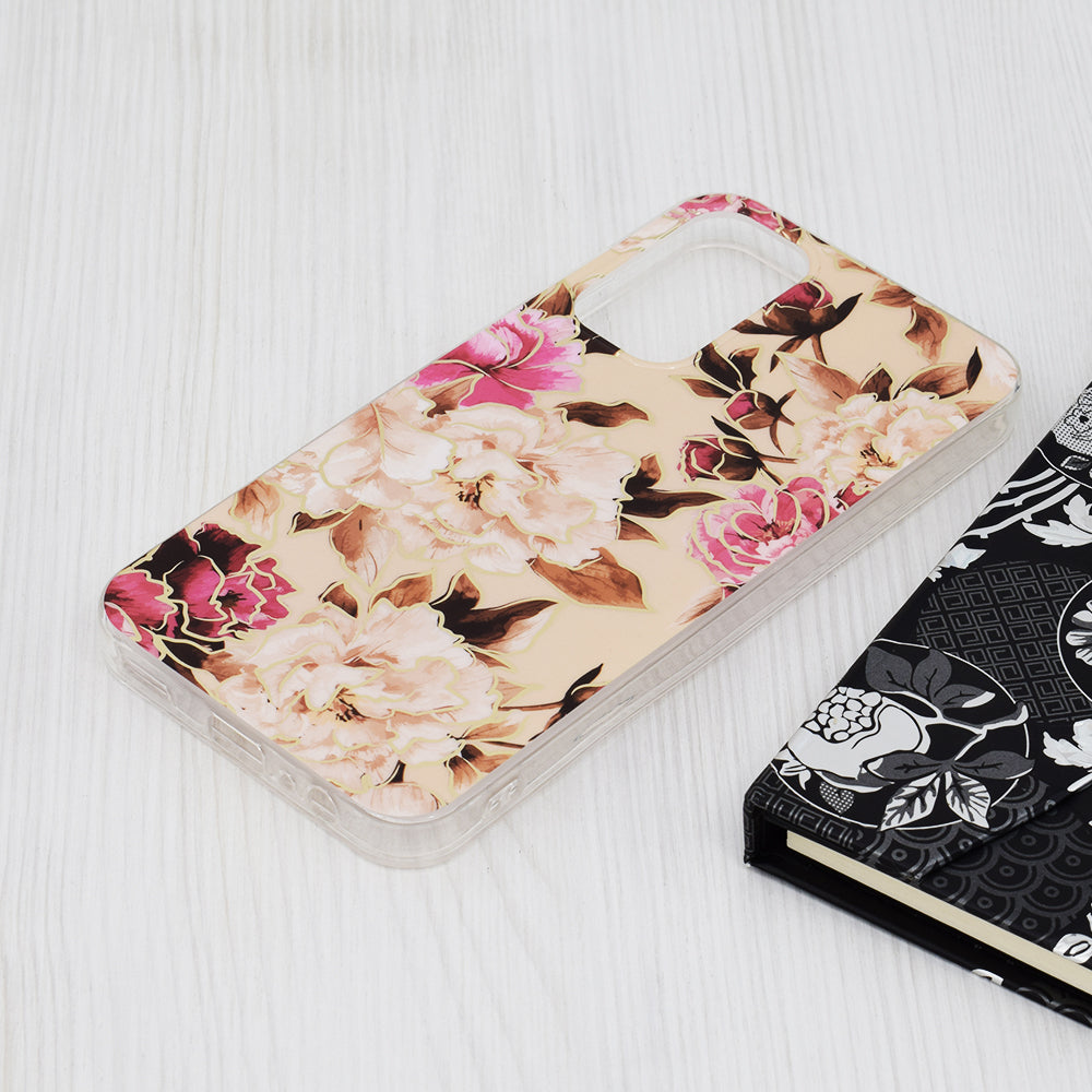 Futrola za Samsung Galaxy A15 5G A156 / A15 A155, Techsuit, Marble, Bež