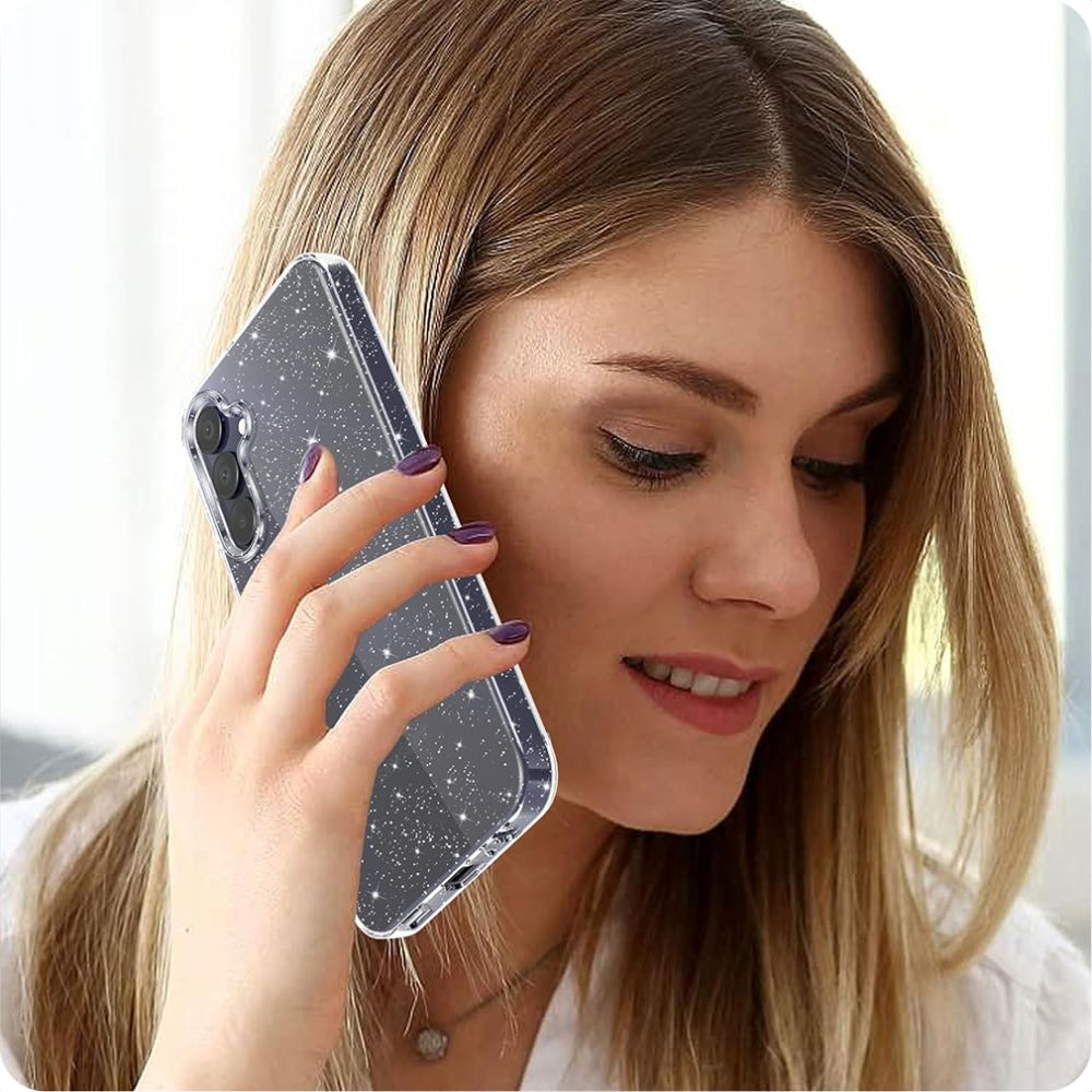 Futrola za Samsung Galaxy A15 5G A156 / A15 A155, Techsuit, SparkleSkin, Providna