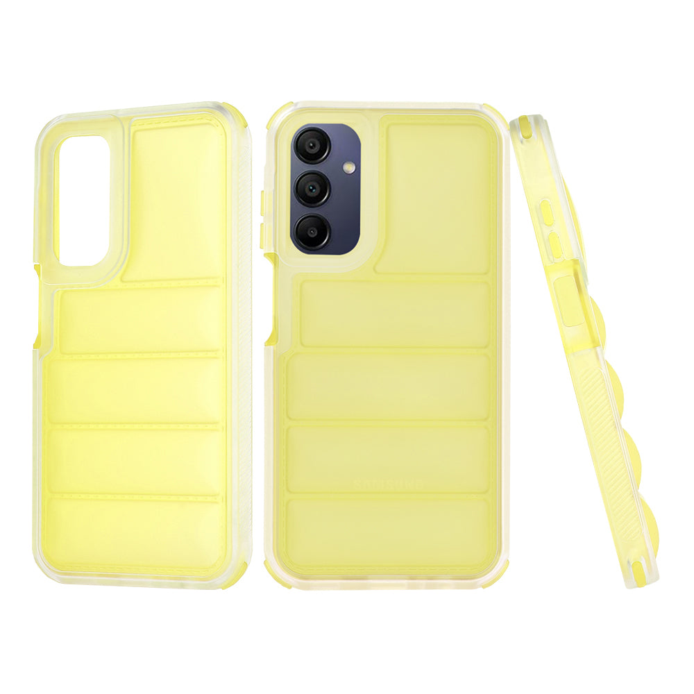 Futrola za Samsung Galaxy A15 5G A156 / A15 A155, Techsuit, Wave Shield, Žuta