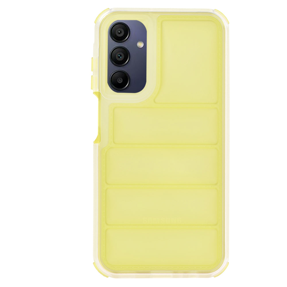Futrola za Samsung Galaxy A15 5G A156 / A15 A155, Techsuit, Wave Shield, Žuta