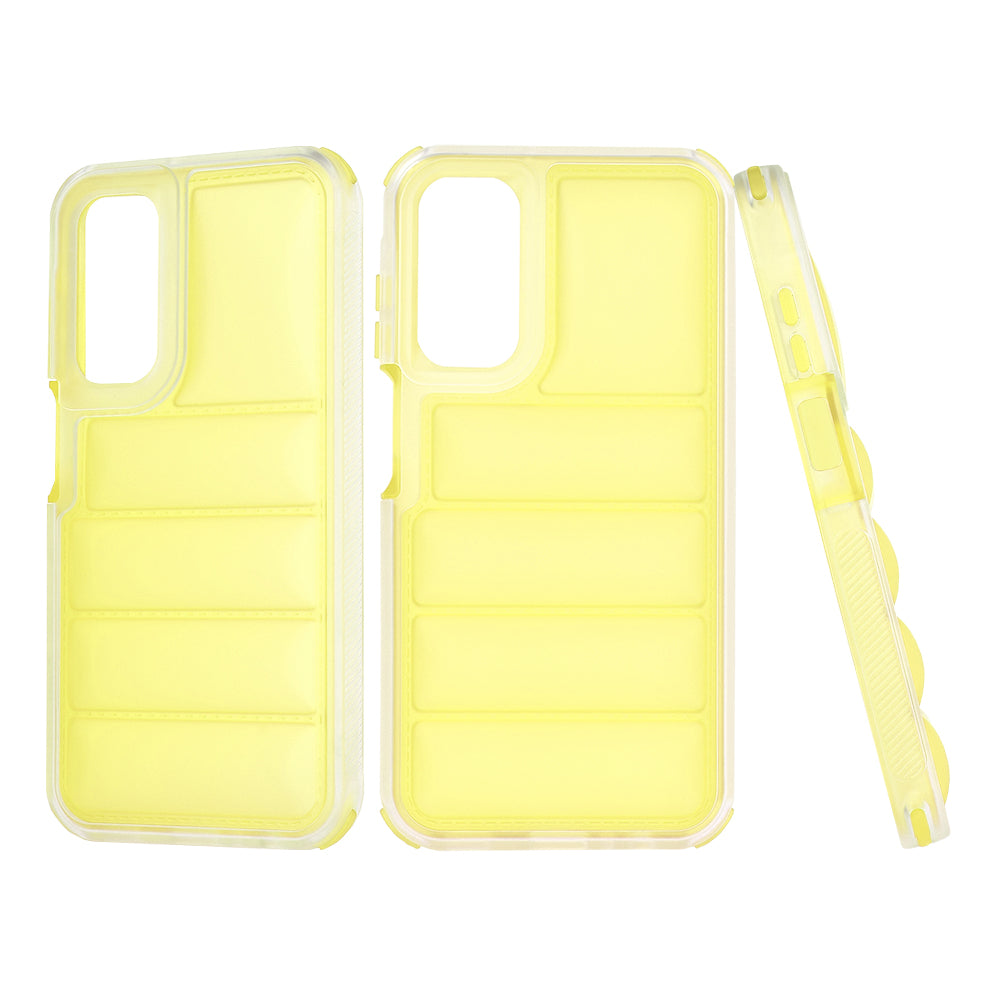 Futrola za Samsung Galaxy A15 5G A156 / A15 A155, Techsuit, Wave Shield, Žuta