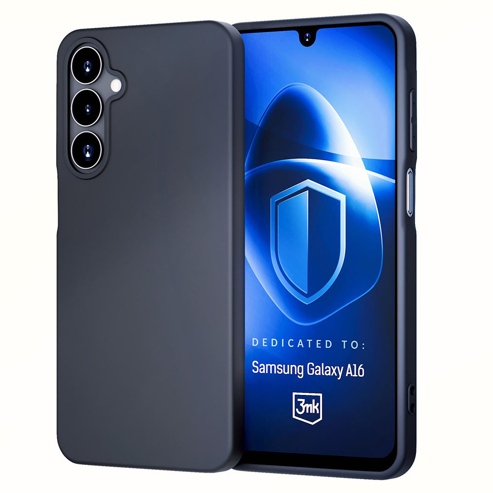 Futrola za Samsung Galaxy A16 5G A166 / A16 4G A165, 3MK, Crna Mat