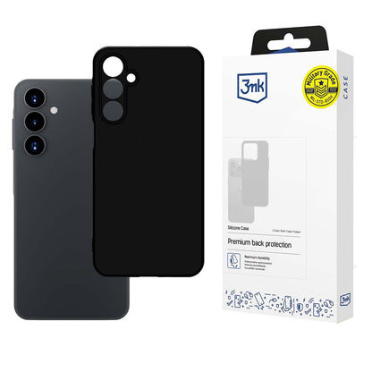 Futrola za Samsung Galaxy A16 5G A166 / A16 4G A165, 3MK, Silikonska, Crna