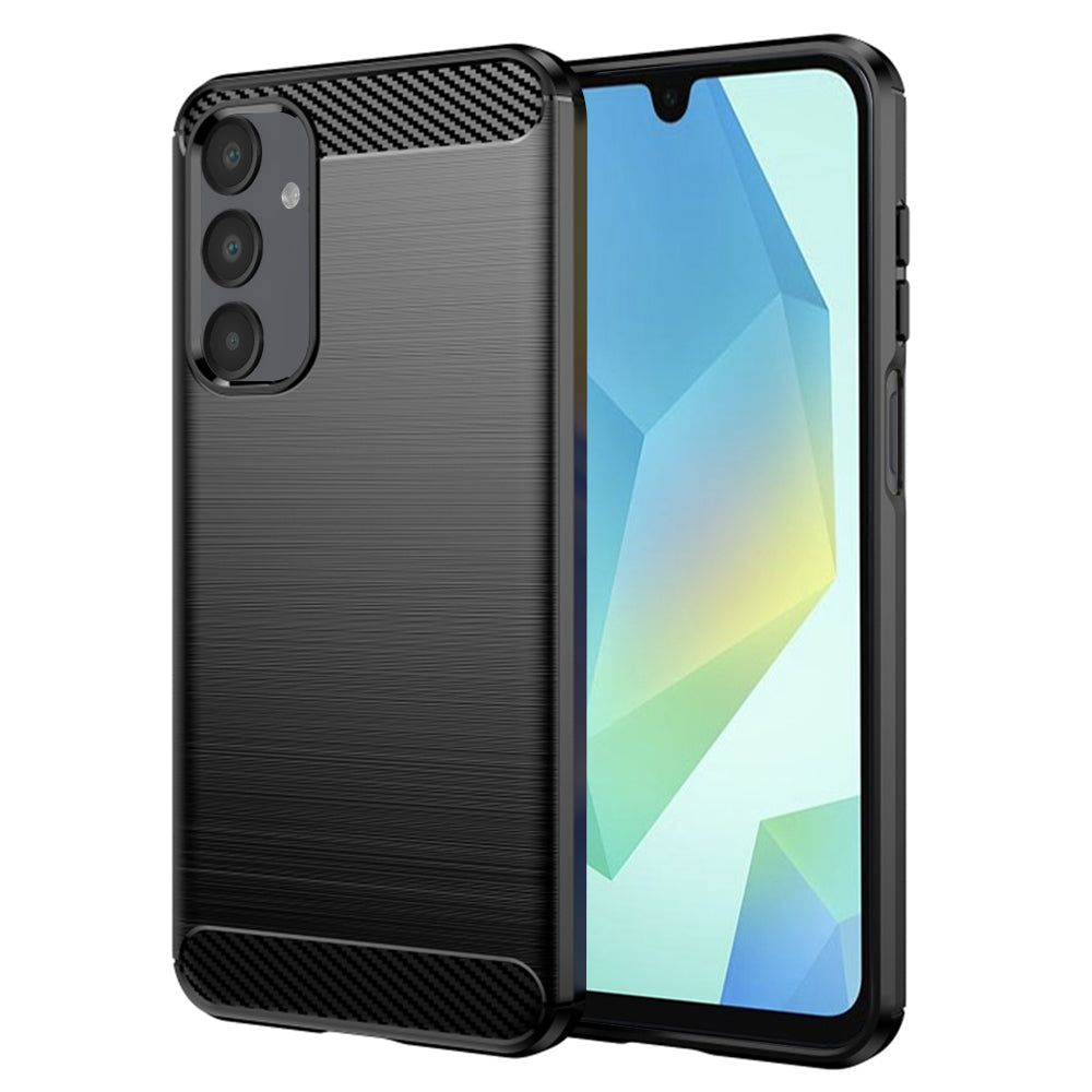 Futrola za Samsung Galaxy A16 5G A166 / A16 4G A165, Techsuit, Karbon, Crna