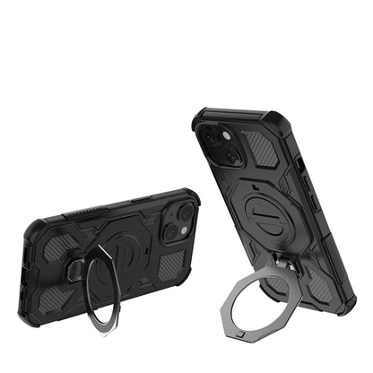 Futrola za Samsung Galaxy A16 5G A166 / A16 4G A165, Techsuit, Carbon Shield Pro, Crna