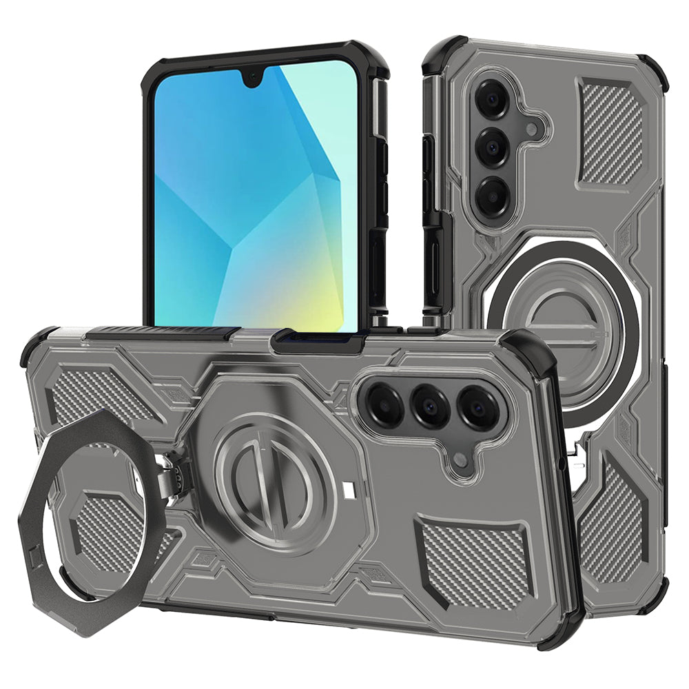 Futrola za Samsung Galaxy A16 5G A166 / A16 4G A165, Techsuit, Carbon Shield Pro, Tamno Crna