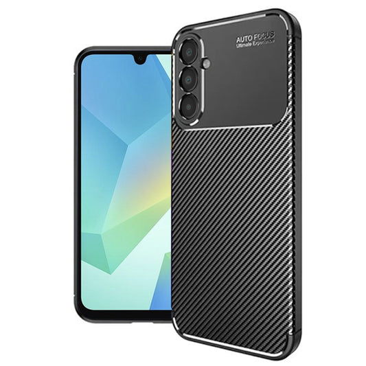 Futrola za Samsung Galaxy A16 5G A166 / A16 4G A165, Techsuit, CarbonFiber, Crna