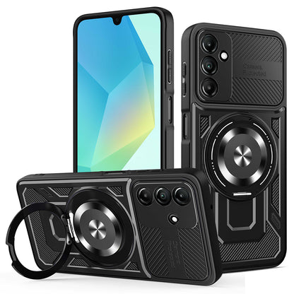 Futrola za Samsung Galaxy A16 5G A166 / A16 4G A165, Techsuit, RuggedCam, Crna
