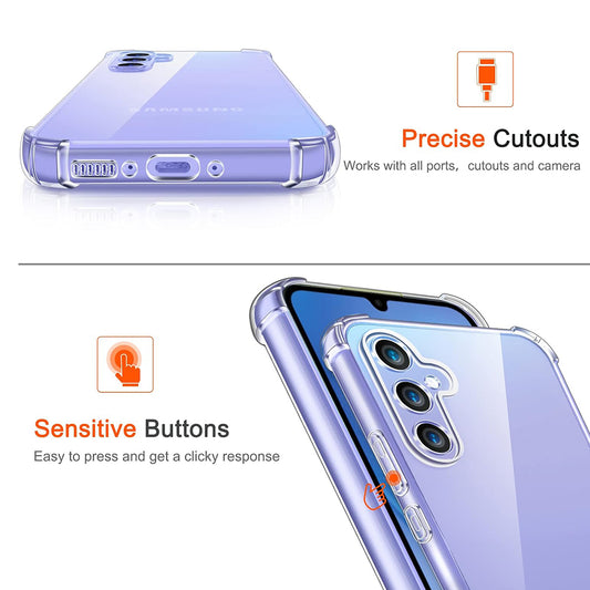 Futrola za Samsung Galaxy A16 5G A166 / A16 4G A165, Techsuit, Otporna na udarce, Providna