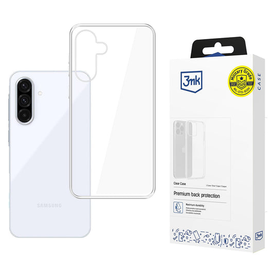 Futrola za Samsung Galaxy A17 4G / A17 5G, 3MK, Clear, Providna