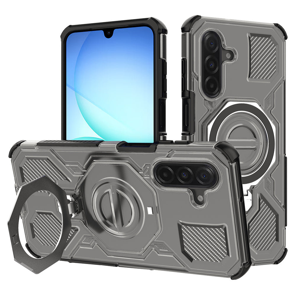 Futrola za Samsung Galaxy A17 4G / A17 5G, Techsuit, Carbon Shield Pro, Tamno Crna