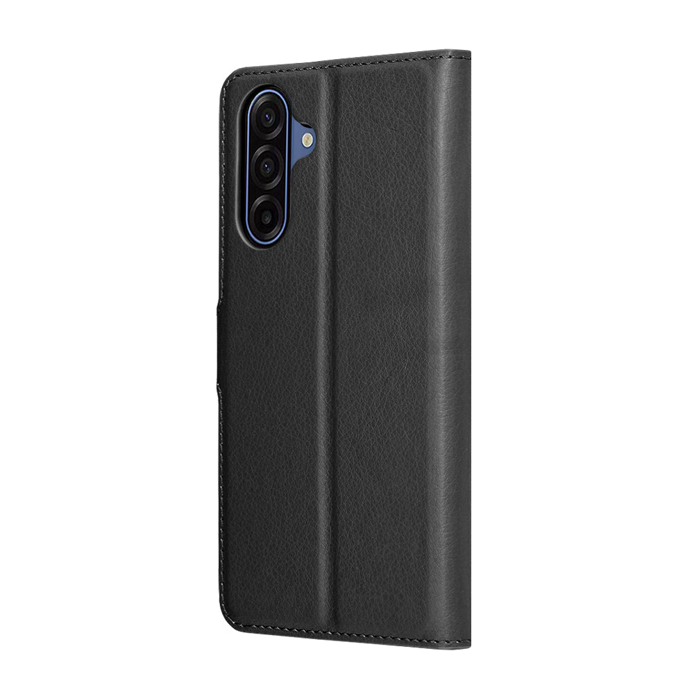 Futrola za Samsung Galaxy A17 4G / A17 5G, Techsuit, Leather Folio, Crna