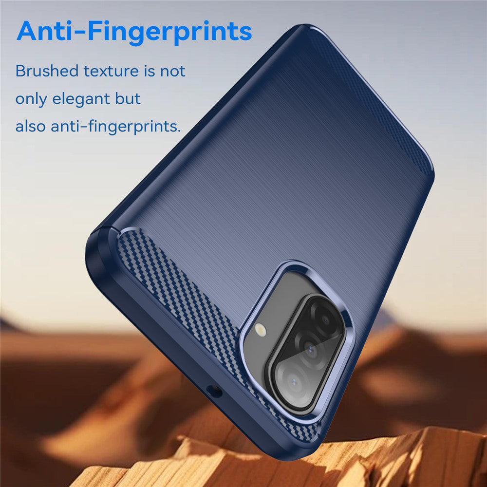 Futrola za Samsung Galaxy A17 5G, Techsuit, Karbon, Plava