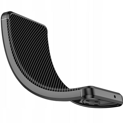 Futrola za Samsung Galaxy A17 5G, Techsuit, CarbonFiber, Crna