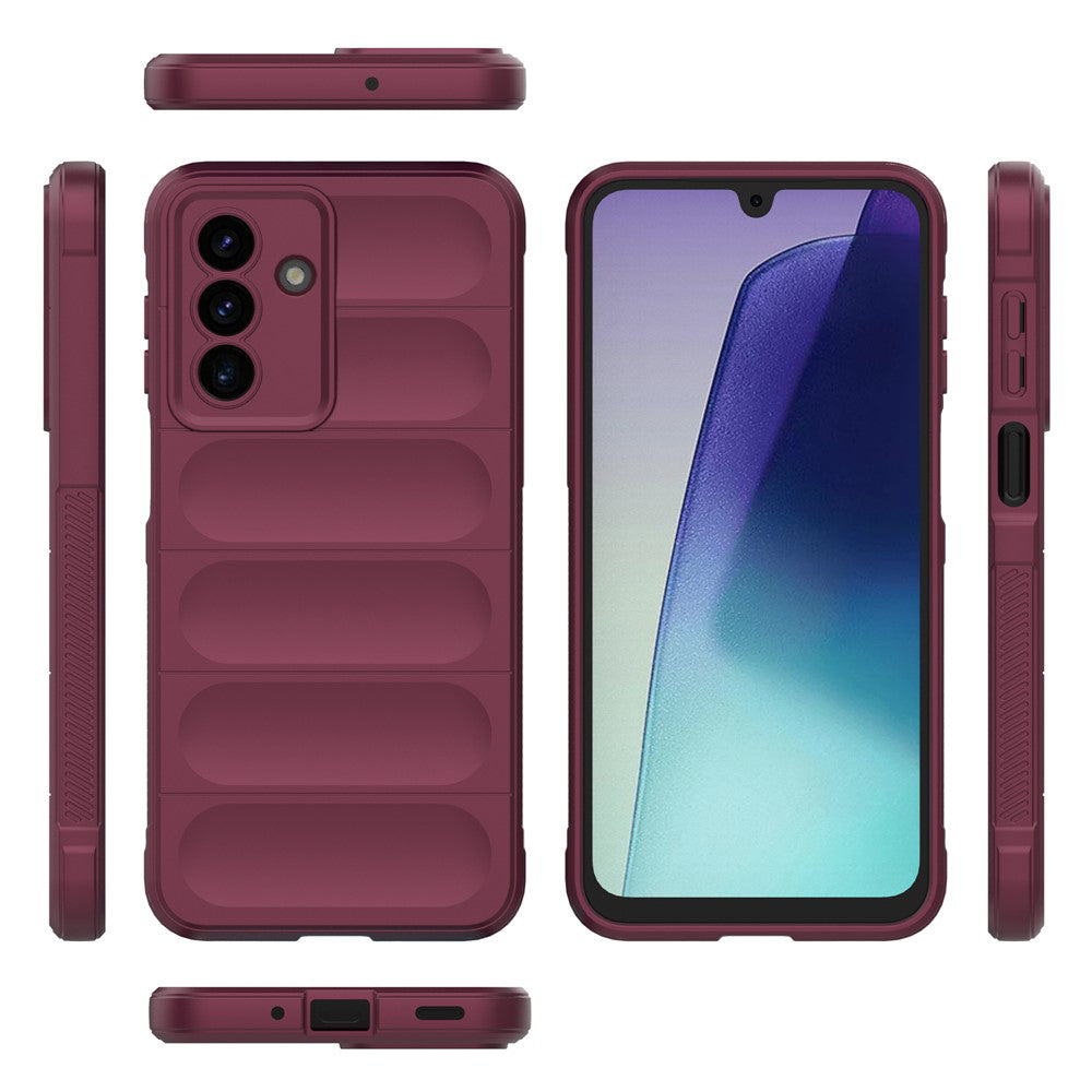 Futrola za Samsung Galaxy A17 5G, Techsuit, Magic Shield, Bordo
