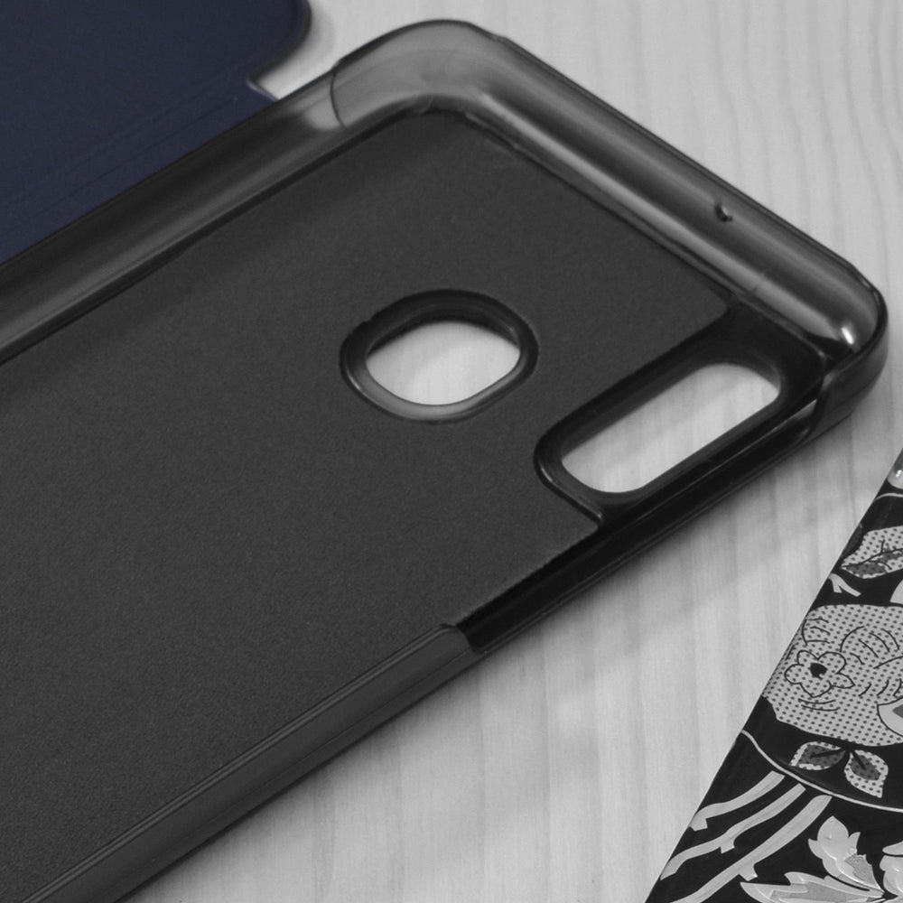 Futrola za Samsung Galaxy A20e A202, Techsuit, eFold, Tamno Plava